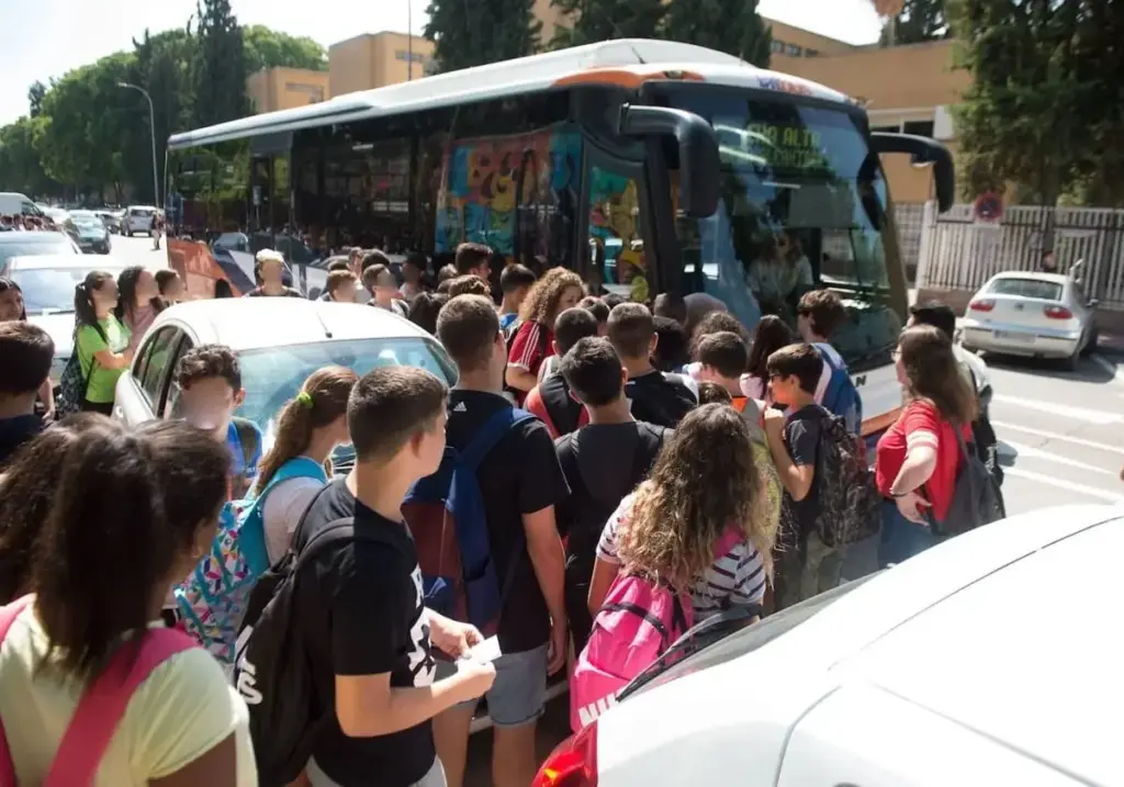 Alquiler de autobuses para excursiones escolares