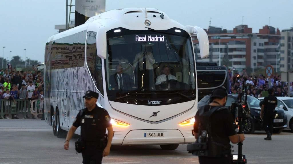 Nuevo autobús del Real Madrid