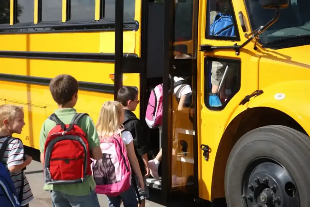 Velocidades máximas en autobuses de transporte escolar