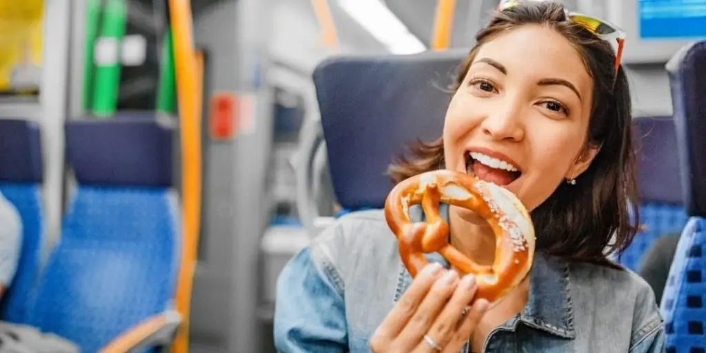 Restricciones sobre alimentos y bebidas en el autobús
