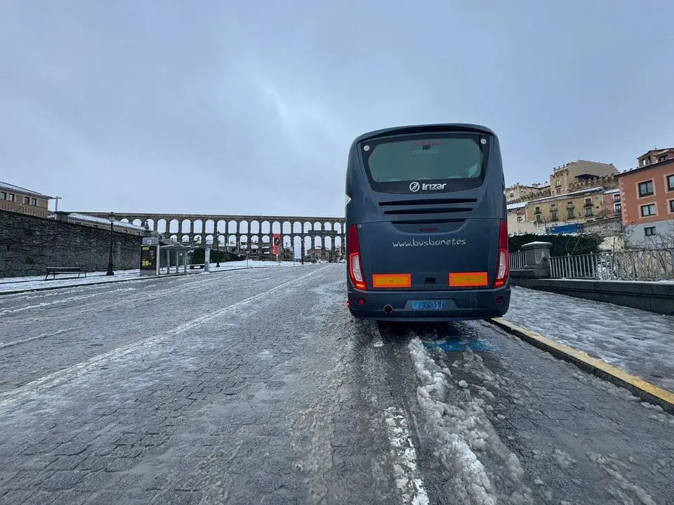 Los autobuses en España tienen baño